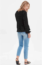 Spot Print Blouse