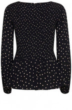 Spot Print Blouse