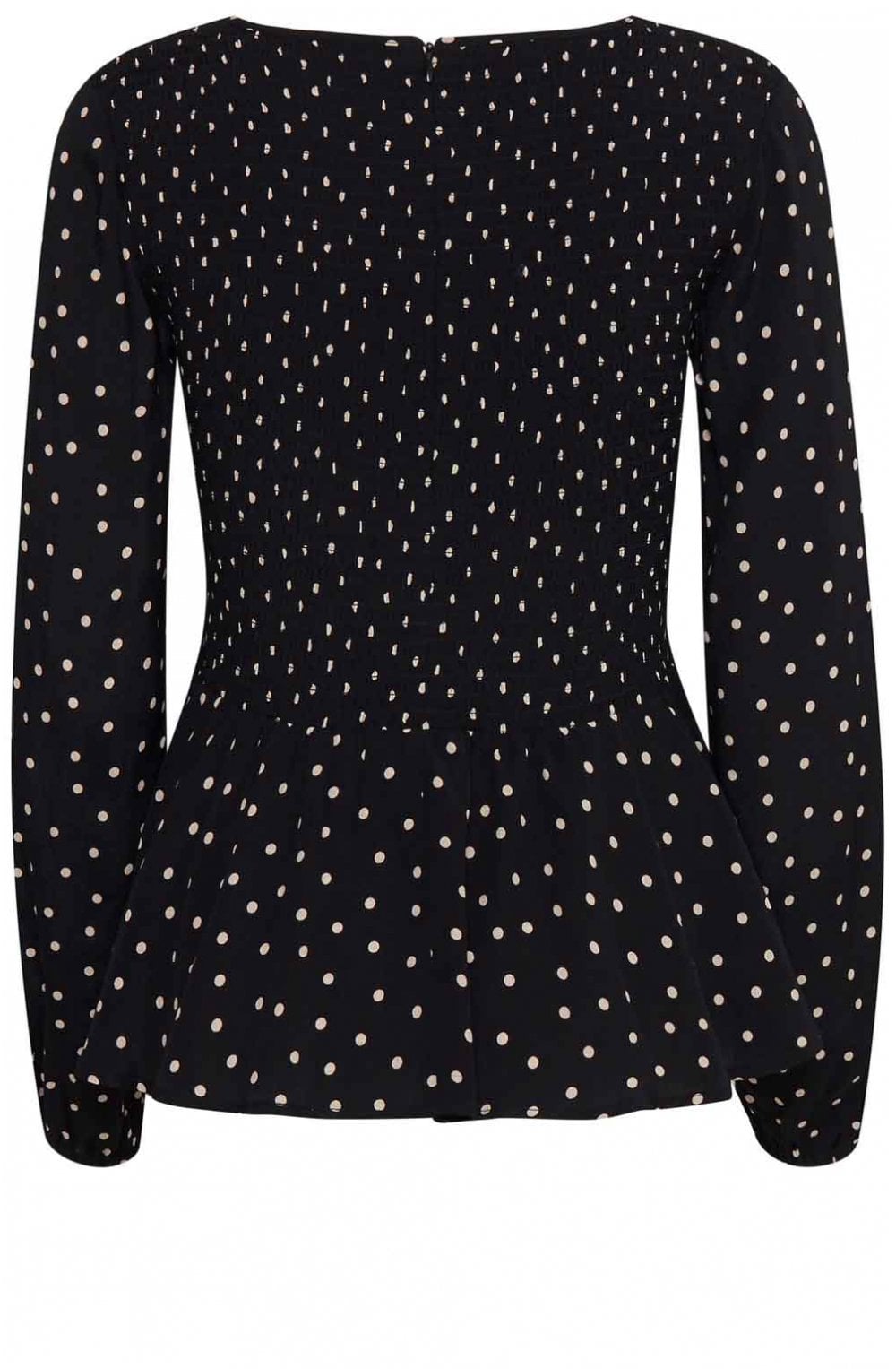 Spot Print Blouse