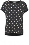 Spot Print Blouse