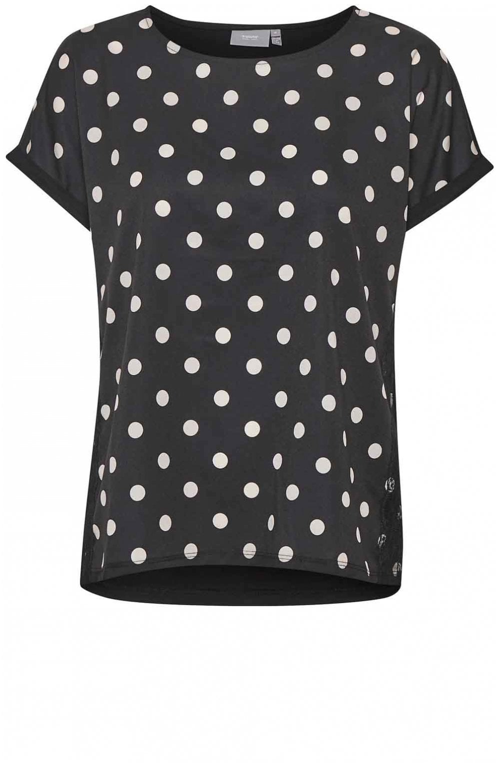 Spot Print Blouse