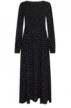 Spot Print Maxi Dress