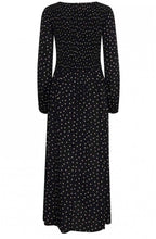 Spot Print Maxi Dress