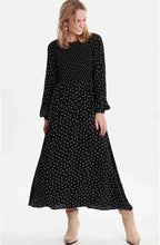 Spot Print Maxi Dress