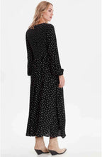 Spot Print Maxi Dress