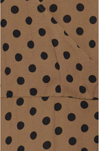 Spot Print Wrap Dress
