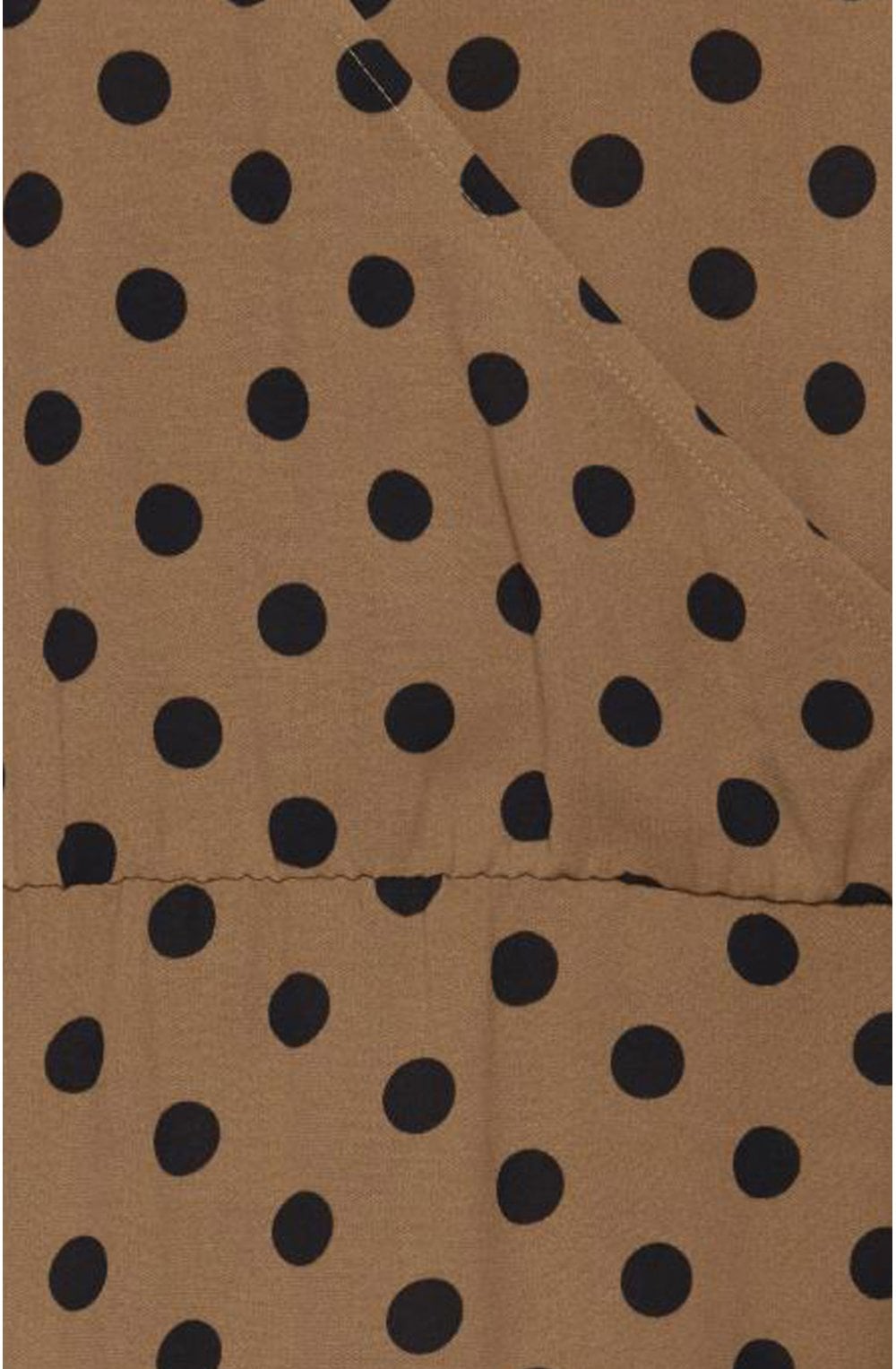 Spot Print Wrap Dress