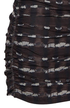 Starry Java Mix Sheer Sleeved Top