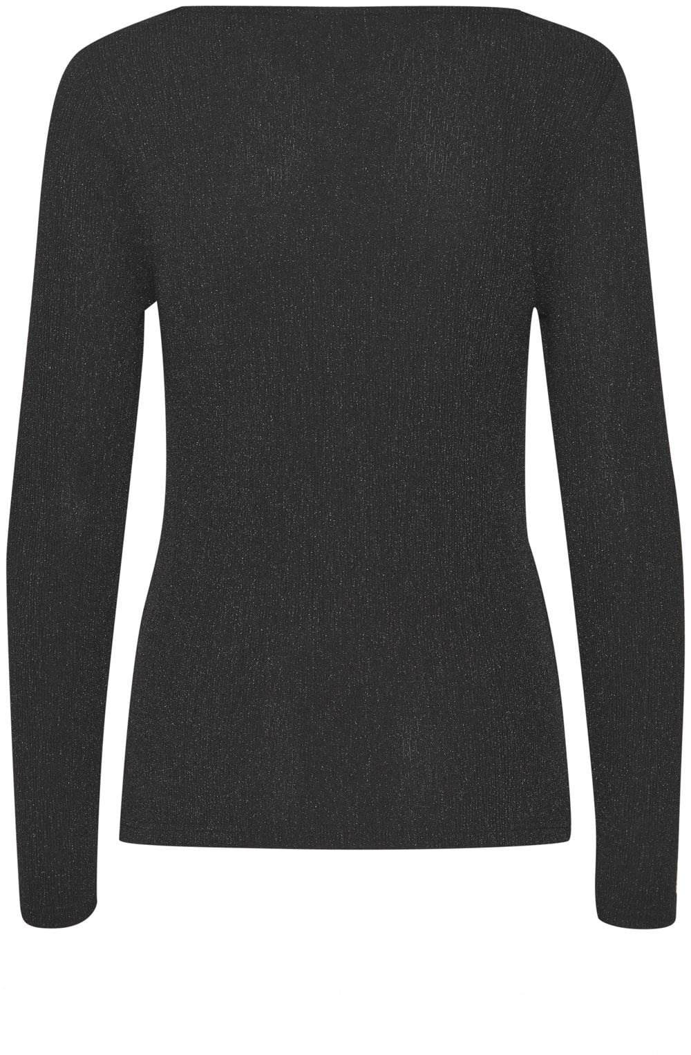 Stily Black Slash Front Top