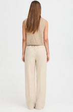 String Melange Pearl Button Knitted Waistcoat