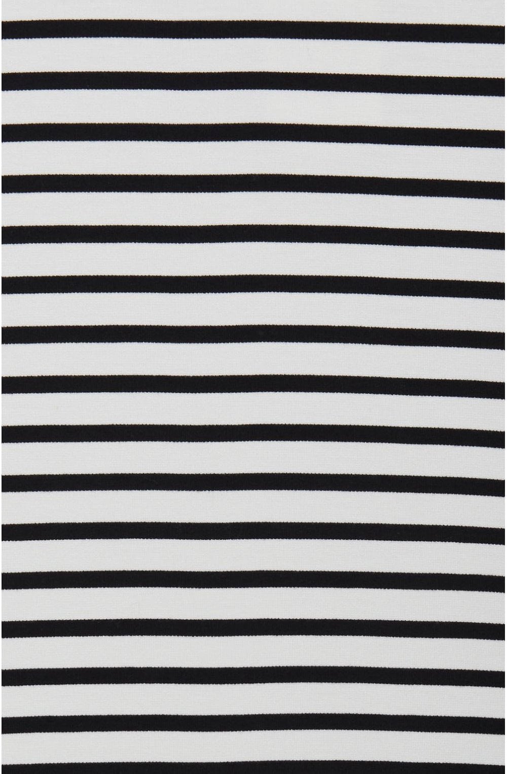 Striped Jersey Top