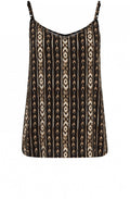 Striped Patterned Vest Top