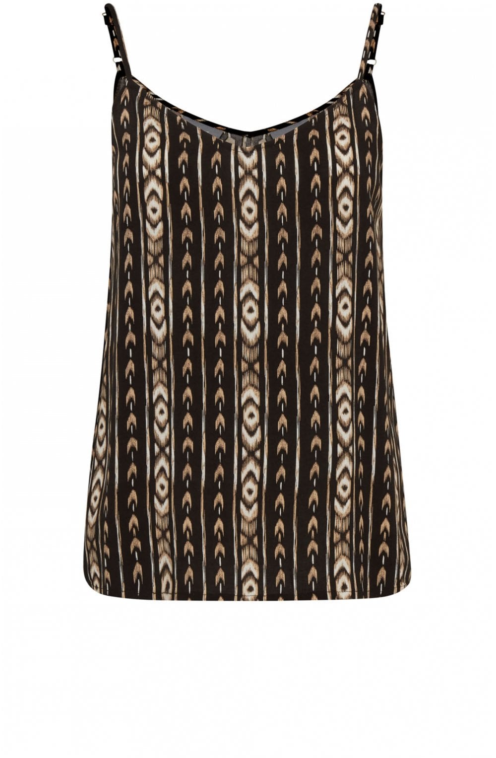 Striped Patterned Vest Top