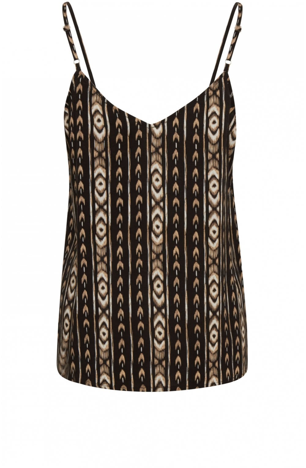 Striped Patterned Vest Top