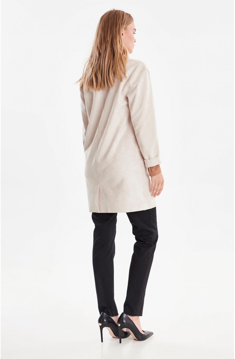 Suede Effect Jacket