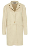 Suede Effect Jacket