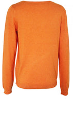 Sun Orange Knit Jumper