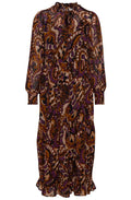 Sunset Purple Jasmin Midi Dress
