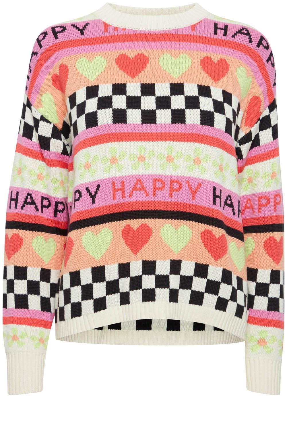 Super Pink Happy Jumper
