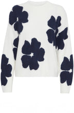 Super Soft Marshmallow and Navy Floral Jumper