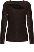 Tacha Copper Mix Slash Front Top