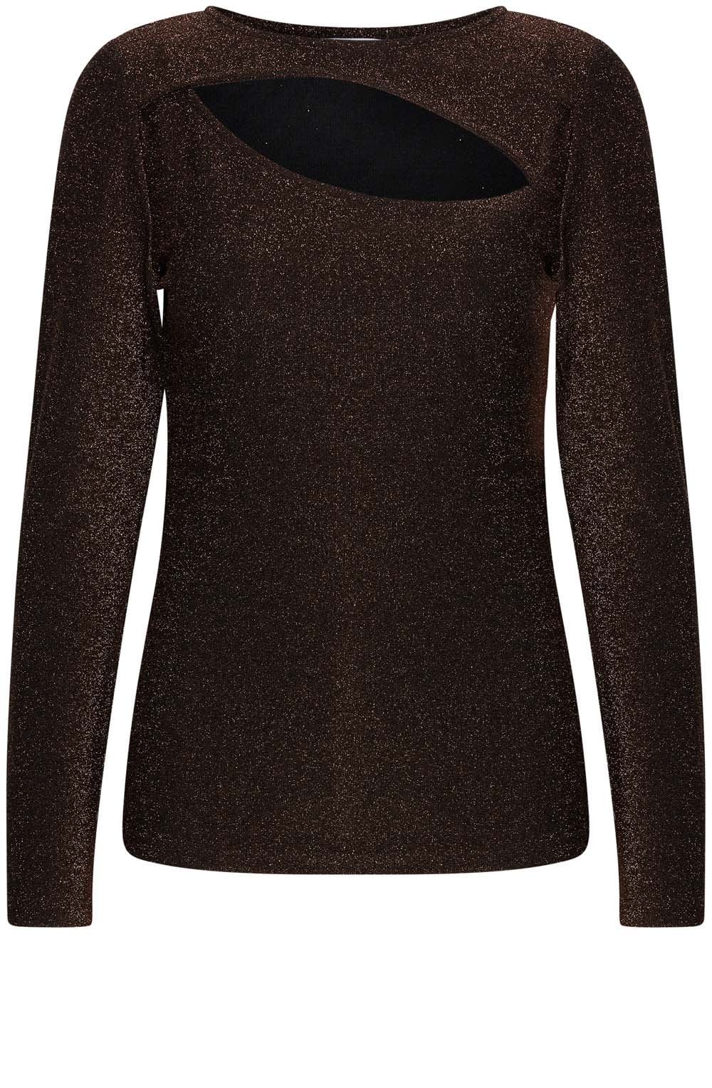 Tacha Copper Mix Slash Front Top