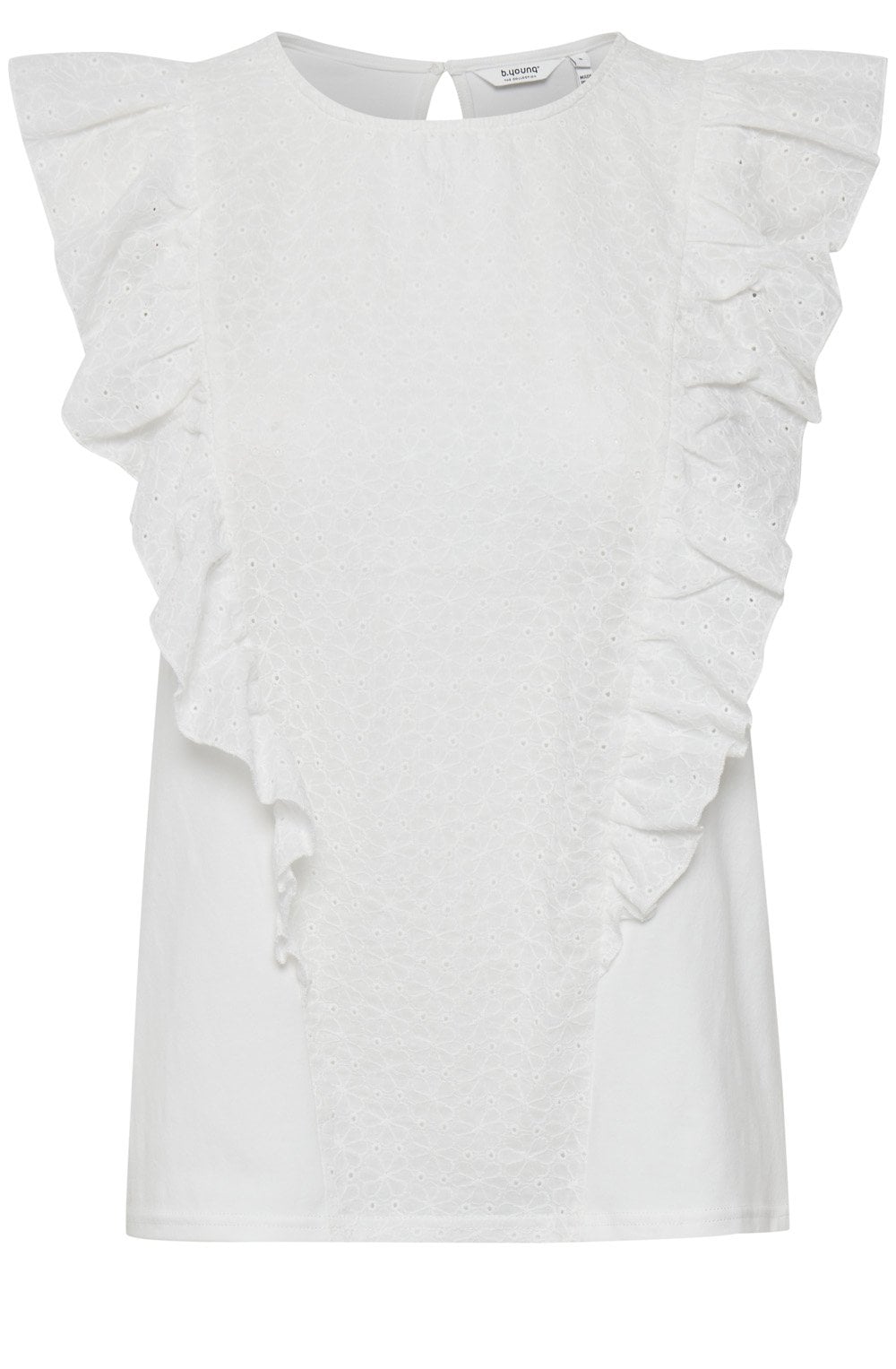Tallulah Off White Broderie Anglaise Top