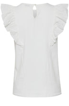 Tallulah Off White Broderie Anglaise Top