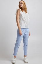 Tallulah Off White Broderie Anglaise Top