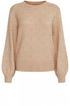 Tan Embossed Spot Jumper