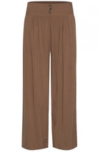 Tan Wide Leg Trousers