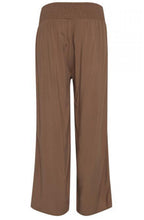 Tan Wide Leg Trousers
