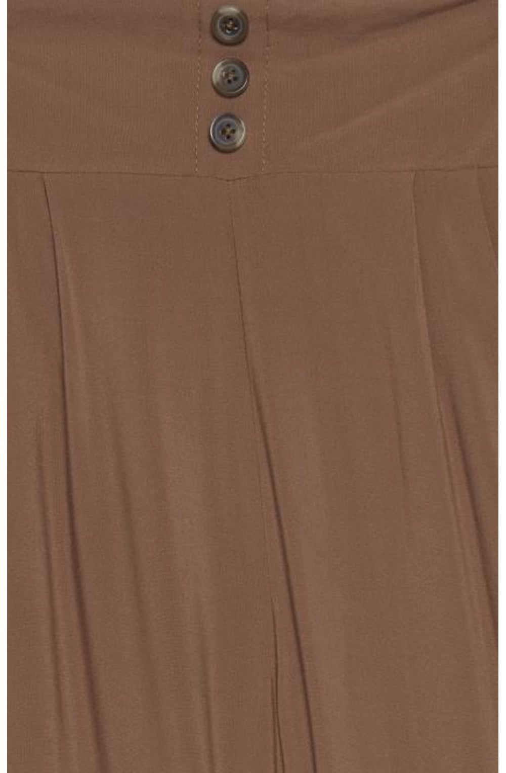 Tan Wide Leg Trousers
