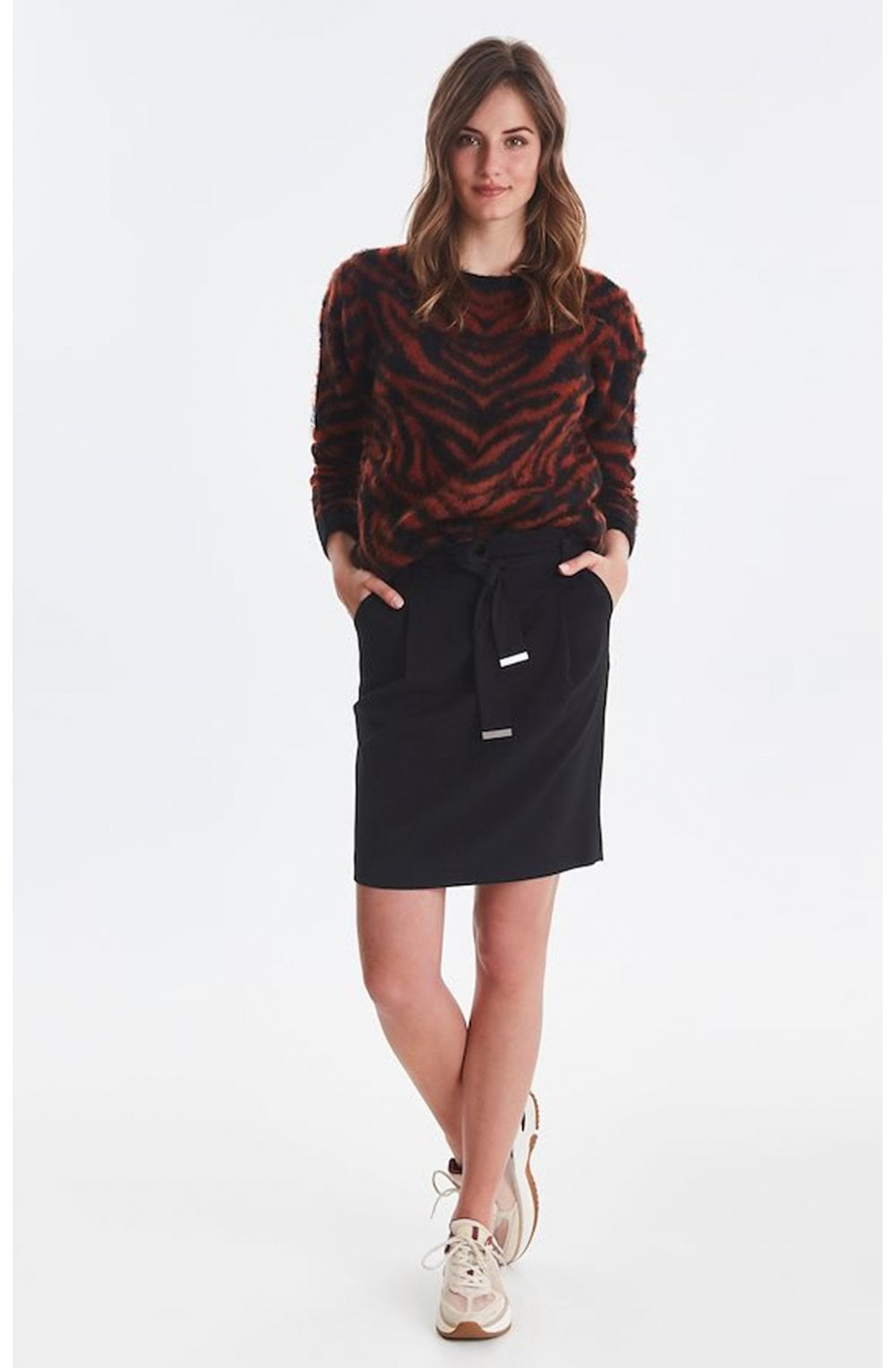 Tiger Print Jumper