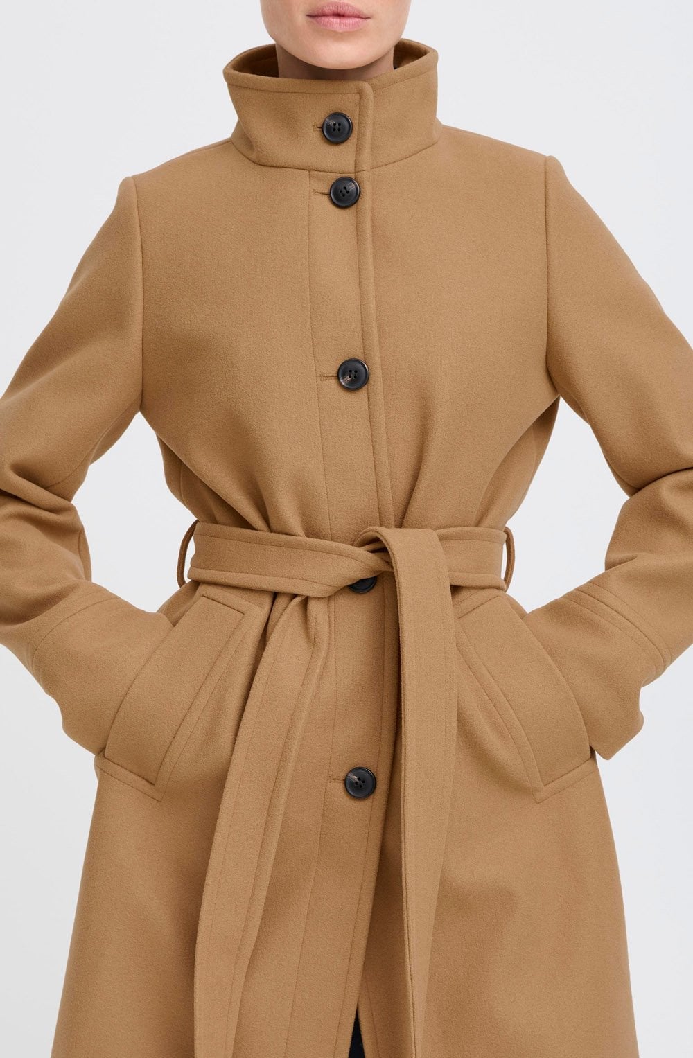Tiger's Eye Belted Cilla Coat