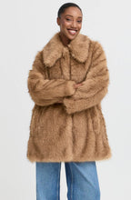 Tiger's Eye Faux Fur Akaja Coat