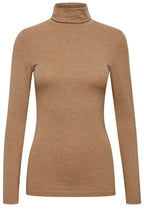 Tiger's Eye Pamila Polo Neck Top