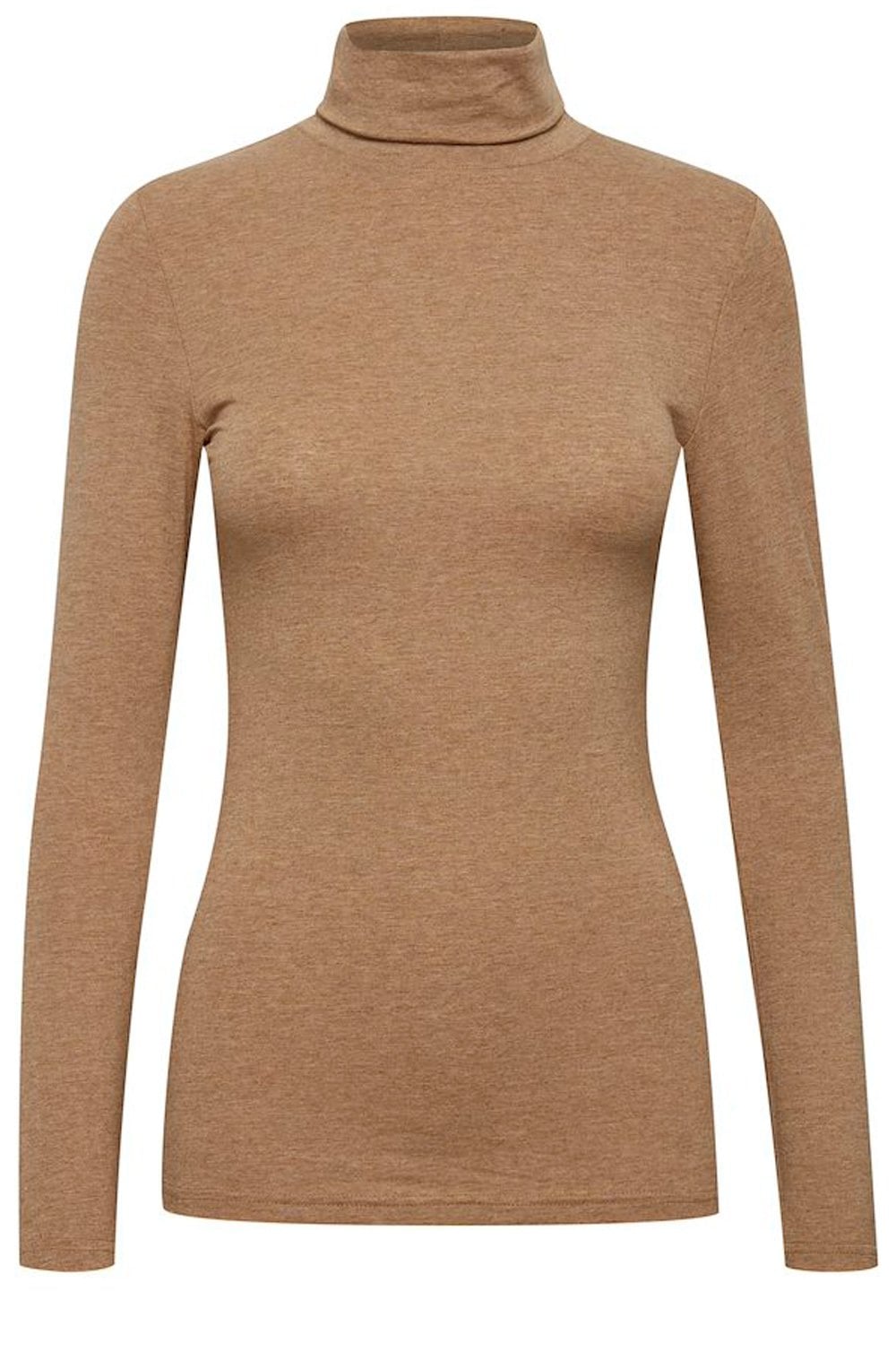 Tiger's Eye Pamila Polo Neck Top