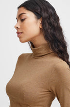 Tiger's Eye Pamila Polo Neck Top