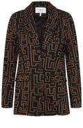 Toasted Coco Ravna Long Blazer