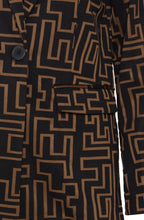 Toasted Coco Ravna Long Blazer