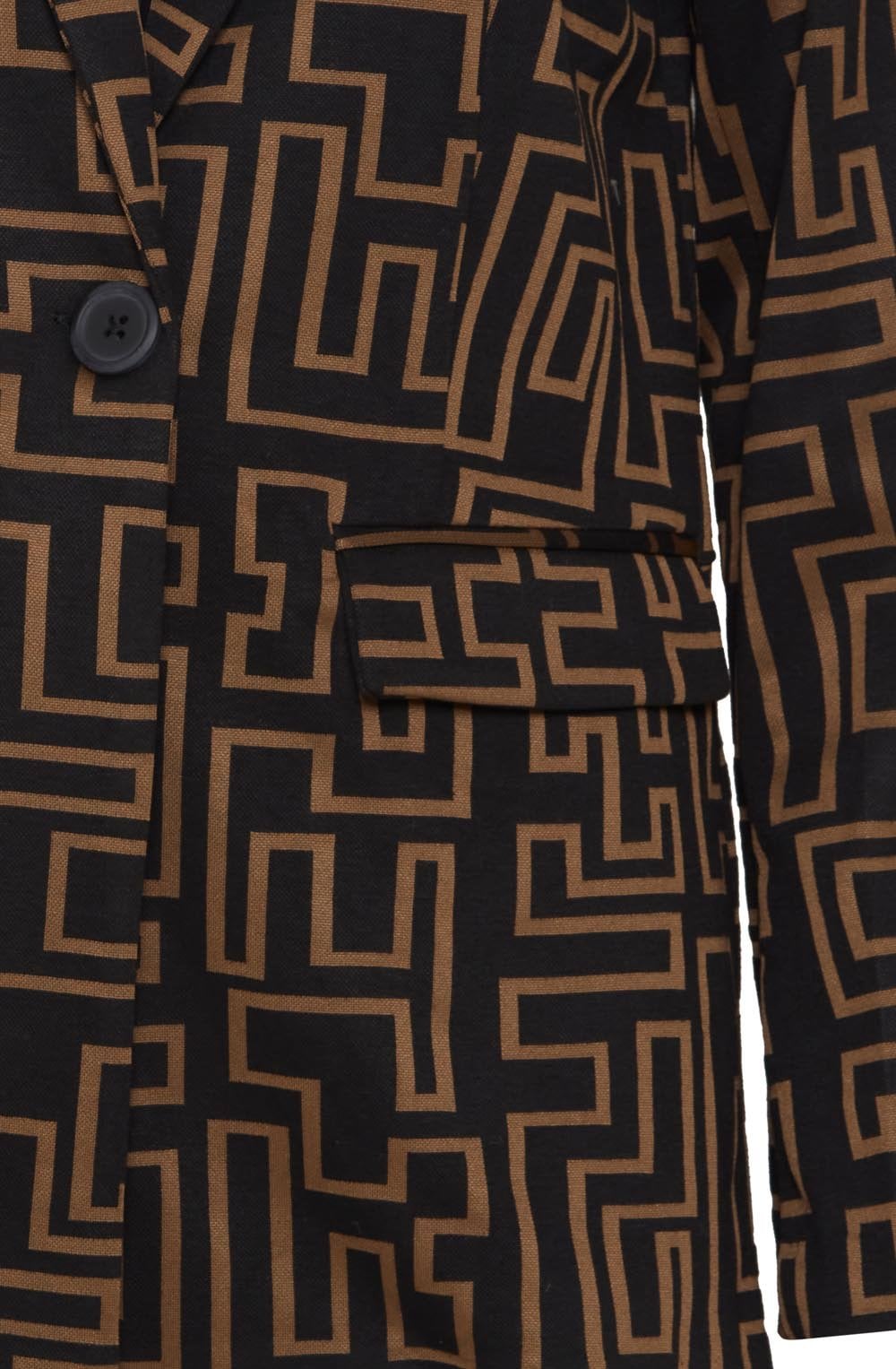 Toasted Coco Ravna Long Blazer