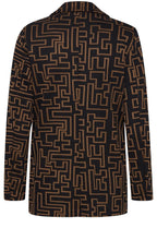 Toasted Coco Ravna Long Blazer