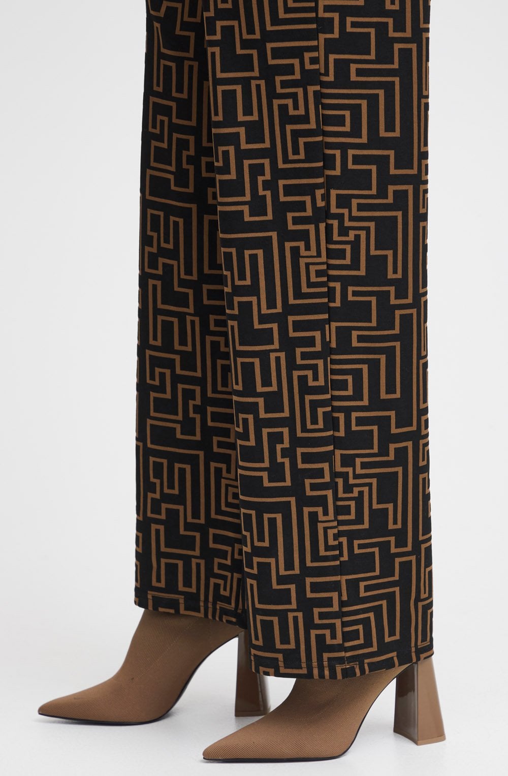 Toasted Coco Ravna Wide Leg Trousers