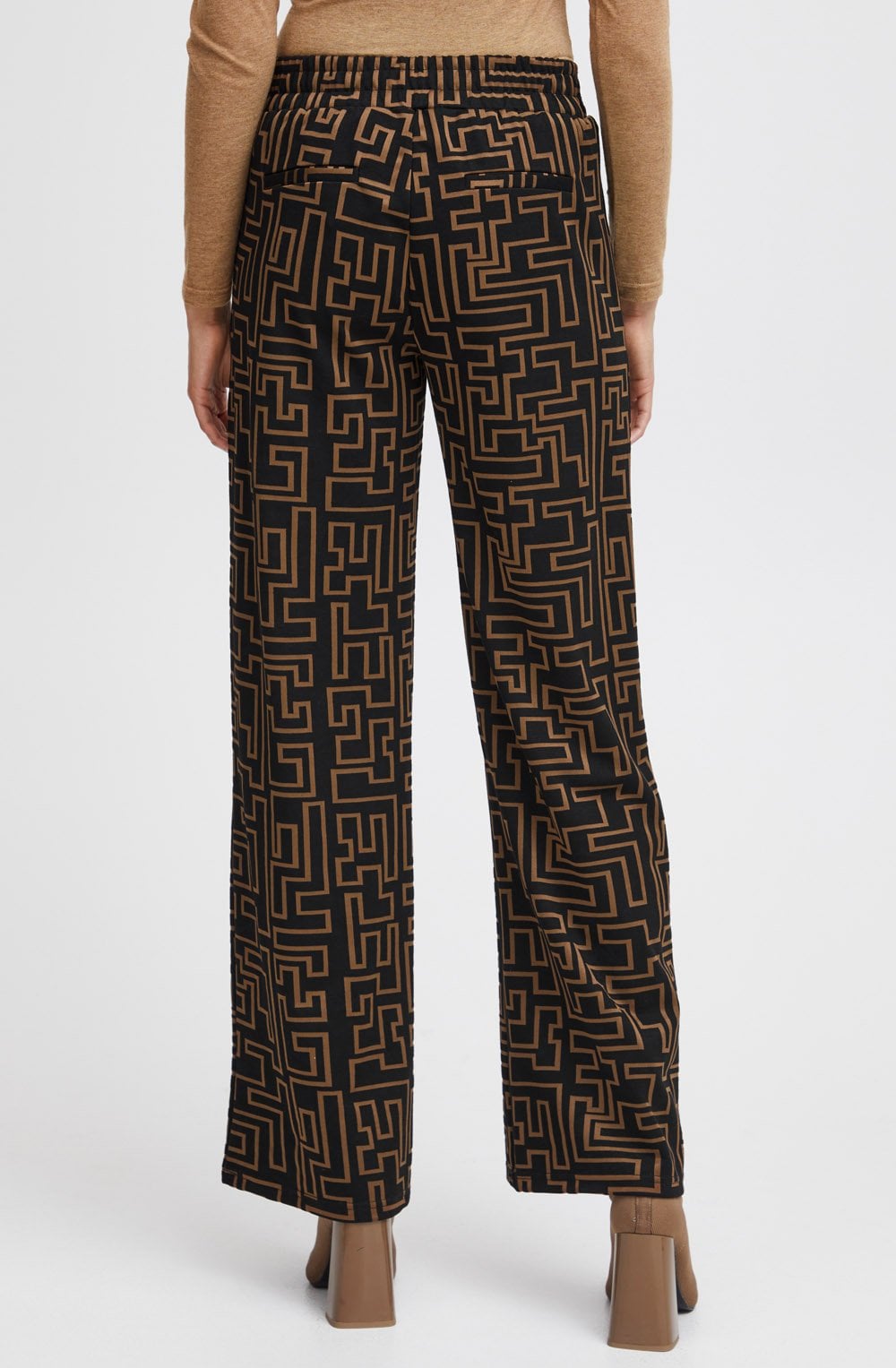 Toasted Coco Ravna Wide Leg Trousers