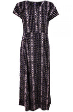 Tribal Striped Dress