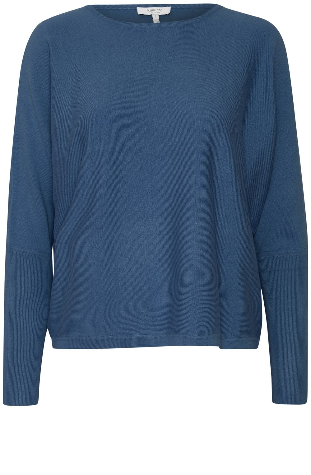True Navy Batwing Relaxed Jumper