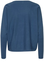 True Navy Batwing Relaxed Jumper