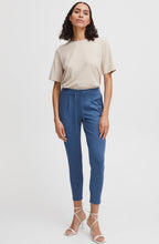 True Navy Rizetta Ankle Length Trousers
