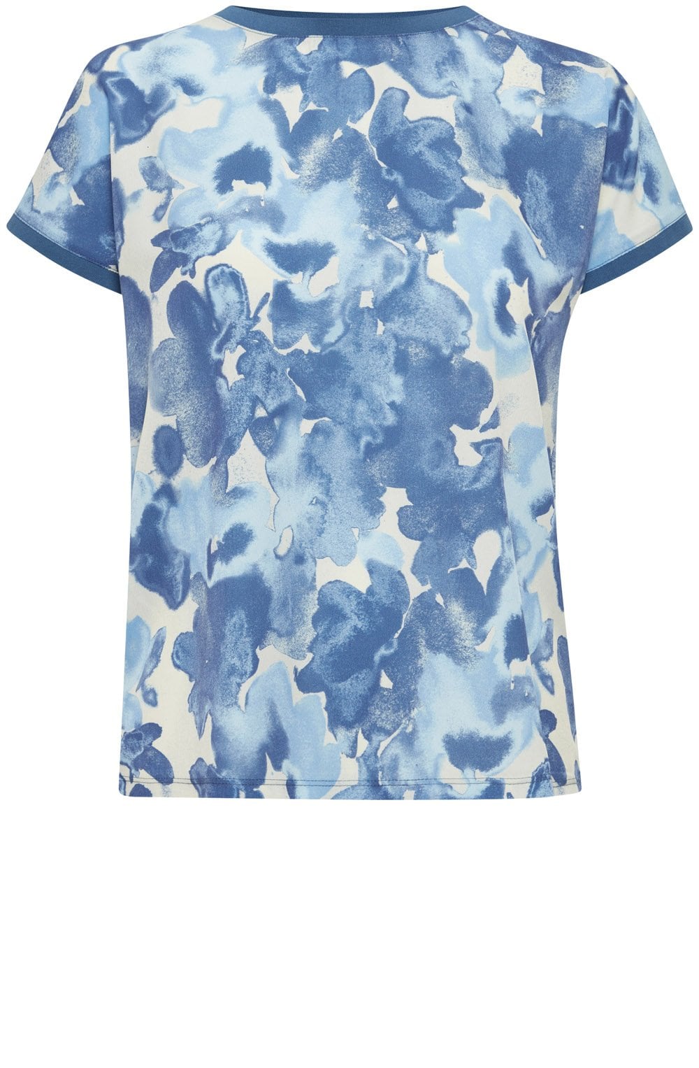 True Navy Satin Touch T Shirt